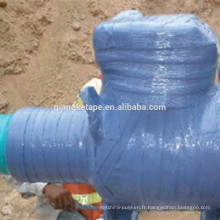 Bande d&#39;emballage de tuyau anticorrosion élastique Visco en utilisant pour le pipeline souterrain